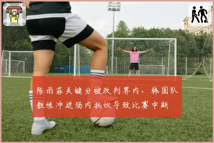 陈雨菲关键分被改判界内，韩国队教练冲进场内抗议导致比赛中断